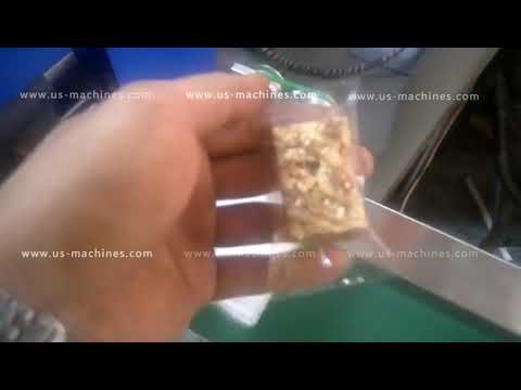 Automatic nut sed candy horizontal film wrapping bag filling sealing packing machine