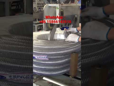 Hose packing machine.