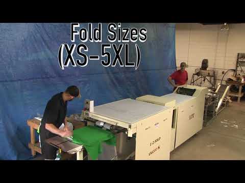 EZ Fold Automatic T-Shirt Folding Machine