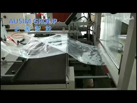 steps to install POF shrink film for shrink wrapping machine