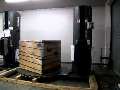 Lantech Q300 Pallet Stretch Wrapper - Sigma Packaging E7387