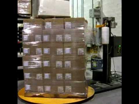 Semi-Automatic Pallet Wrapper / Pallet Wrapping Machine