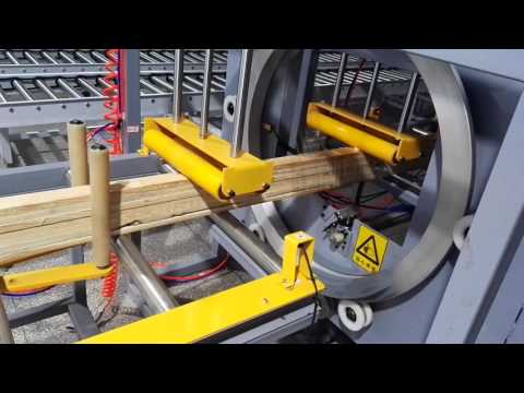 Orbital stretch wrapping machine