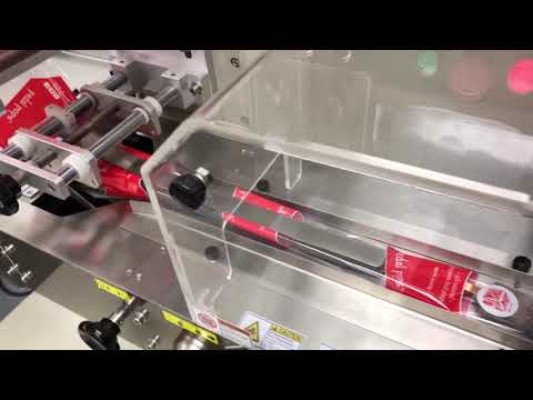 Horizontal Flow Wrapper for Popsicles/Bars