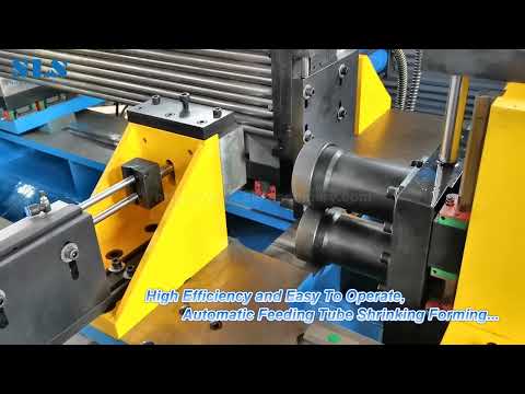 Automatic Pipe Double head Shrinking, Copper Aluminum Steel Tube End Forming Machine | SLS Machinery