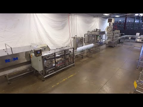 Complete Filling Line One Gallon Liquid Hand Sanitizer Demonstration