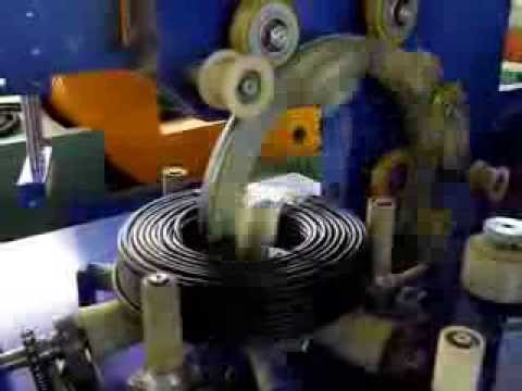 Wire and Cable Coil Stretch Wrapping Machine