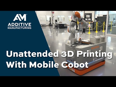 Mobile Robot at Ford Increases 3D Printer Production