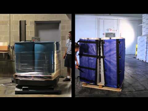 Pallet Wrapz vs. Shrink Wrap Machine