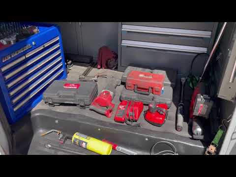 Mobile Forklift Tech Van Tour &amp; More Tools!