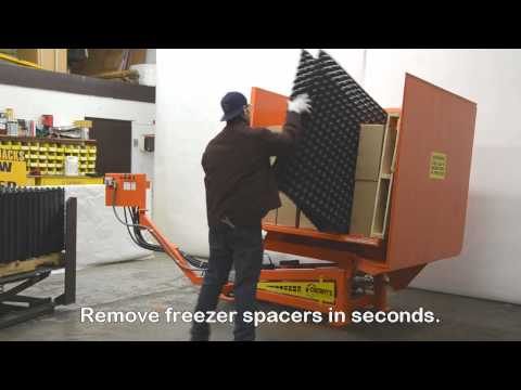 PSR 73 Freezer Spacer Removal Machine