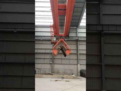 Grab Bucket Crane for Bulk Material Handling, Custom Grab Bucket Overehad Crane