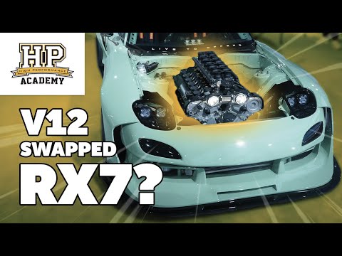 V12 Swapped &#039;Pistachio RX7&#039;