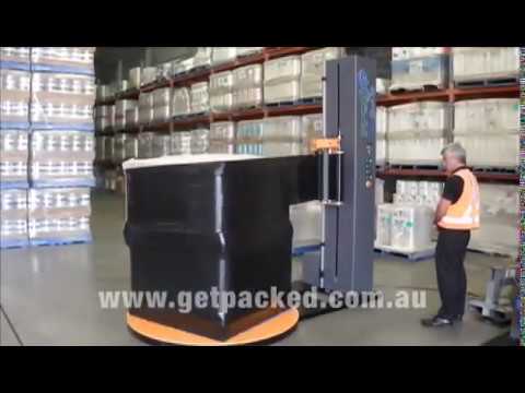 Pallet Wrapper - Excell 310 Pallet Wrapping Machine using Stretch Film to secure pallets