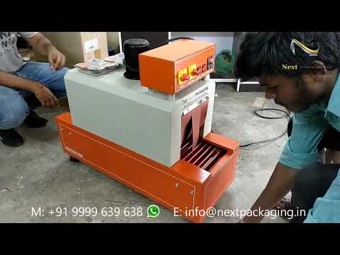 Mini heat shrink tunnel machine 8 x 8 | Shrink wrapping machine