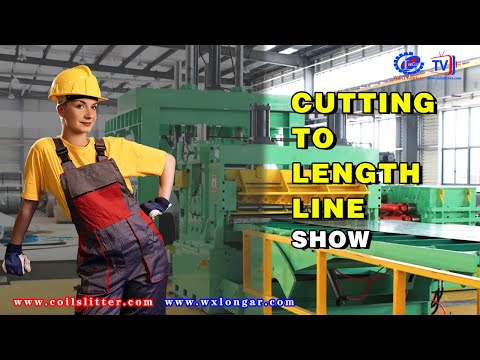 【(1-6)×2000mm Steel CTL】Coil Leveling and Cutting To Length Line