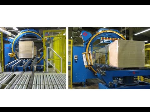 horizontal ring stretch wrapping system Welftec Type for sale