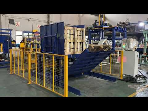 pallet inverter 90 degree turning