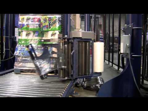 Lantech S2500 Automatic Stretch Wrapper For Distribution Warehouses