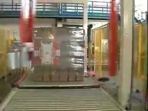 RA BIG - Fully Automatic Rotary Arm Pallet Stretch Wrapping Machine