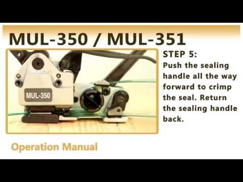 MUL-350 / MUL-351 Heavy Duty Combination Tool for Polyester Strapping