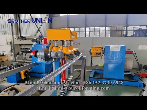 Double Support Decoilers With Coil Car For Roll Forming Machine ( Slitting line)