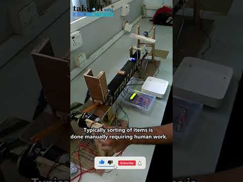 Object Sorting Automated System | industrial automation projects for students