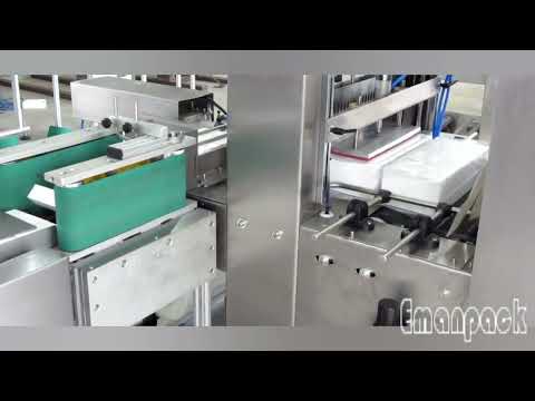 Automatic stainless steel box bundle making and shrinking machine