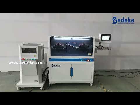 Cable Prefeeding Cable Cutting and Stripping Cable Coiling Machine