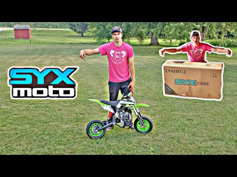 BEST Kids Dirt Bike Under $400? SYX Moto MT-2 40cc Unboxing, Setup, &amp; First Ride (Step by Step)