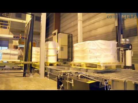 Helix HS30 - Robopac stretch wrapping machine Contimeta (palletwikkelaar)