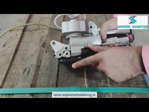 AQD-19 Pneumatic Strapping Tool Demo, Installation Instructions and Troubleshooting