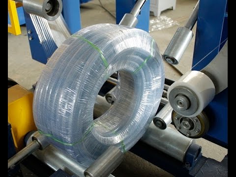 PVC pipe coil packaging machine