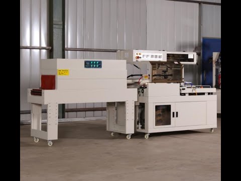 auto l sealer shrink wrapping machine l sealer with shrink tunnel l sealer and shrink tunnel #sealer