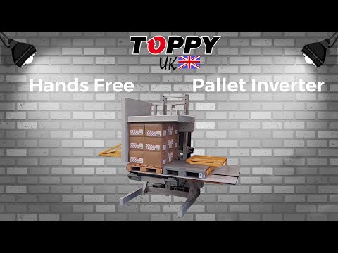 Pallet inverter &quot;Hands Free&quot;