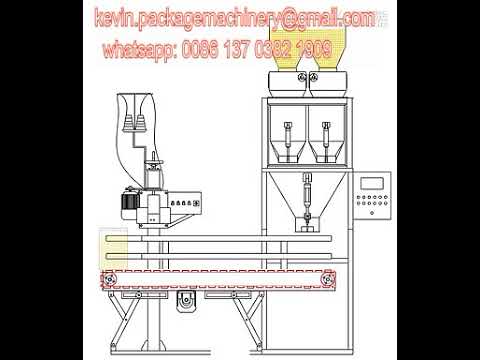 semi automatic 10kg 50kg 60kg open mouth bag grain packing bagging machine