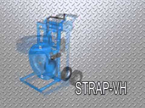 Semi-Automatic Pallet Probe Strapping Machine