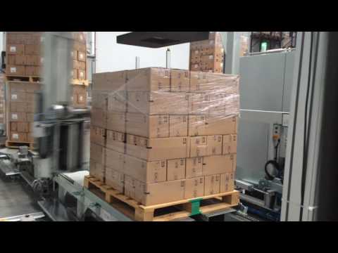 Automatic Stretch Wrapping Line