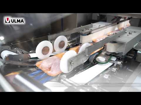 Horizontal Flow Wrapper FS 400 for meat and poultry products in trays