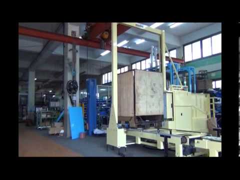 Strapping Machine:Fully Auto Vertical Pallet Machine A-72AO