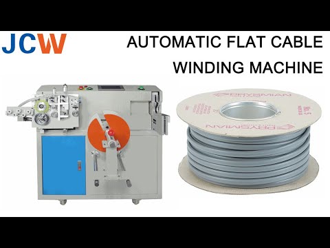 Automatic Cable Coiling Machine丨Wire Winding and Bundling Machine丨JCW-WB05B + JCW-WP02