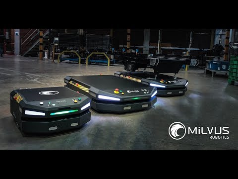 Autonomous Mobile Robots (AMRs) in Action