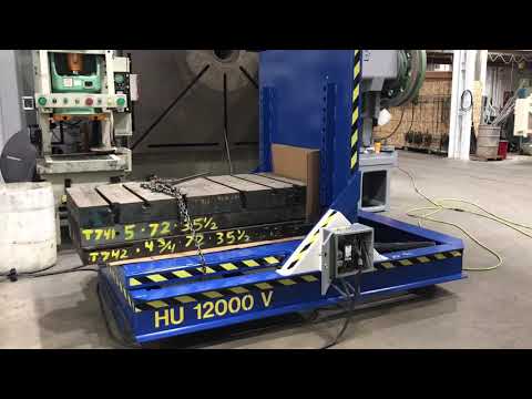 12,000 lbs. x 60″ Coilquip HU12000 V Upender - Machine #6006