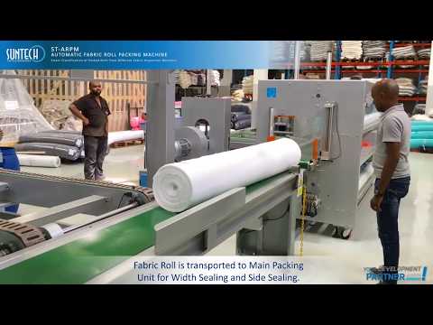 Fabric Roll Wrapping, Packing Machine, Smart Classification