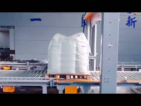 Intelligent Cantilever Fully Automatic Pallet Wrapping Machine X1000 + Top Sheet Dispenser