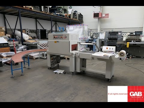 semi auto shrink wrapping machine for sale Gab Supplies Ltd 2011