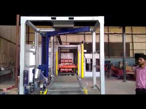 Nido Rotary Arm Fully Auto Online Pallet Wrapping Machine | End Of Line Packing