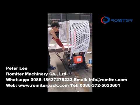 Automatic Plastic Wire Tying Strapping Bundling Packing Machine