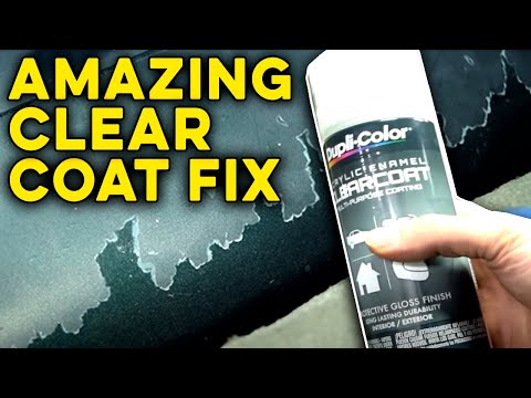 Can You Repair Badly Damaged and Peeling Clear Coat?