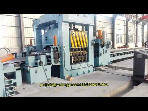 22X2000mm HR steel coil slitting and cutting to length combined line